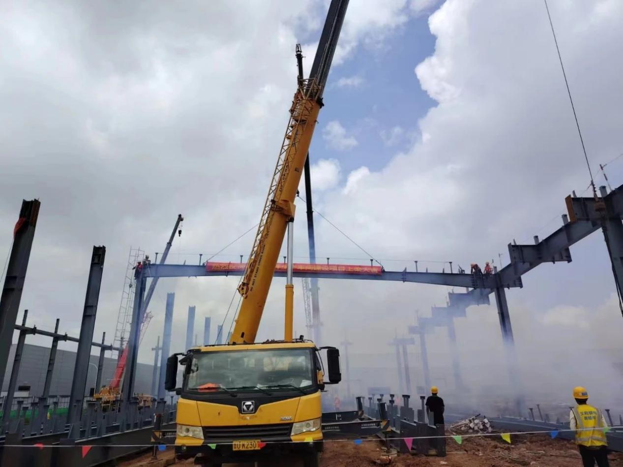 චෙරි කේඩී කොටස් නිෂ්පාදන වැඩමුළු වැඩමුළු කදම්භය ඉදිකිරීමේ ව්යාපෘතිය වන අතර චෙරි මෝටර් රථ කිංඩාඕ පදනම ඉදිකිරීම් ව්යාපෘතියට 